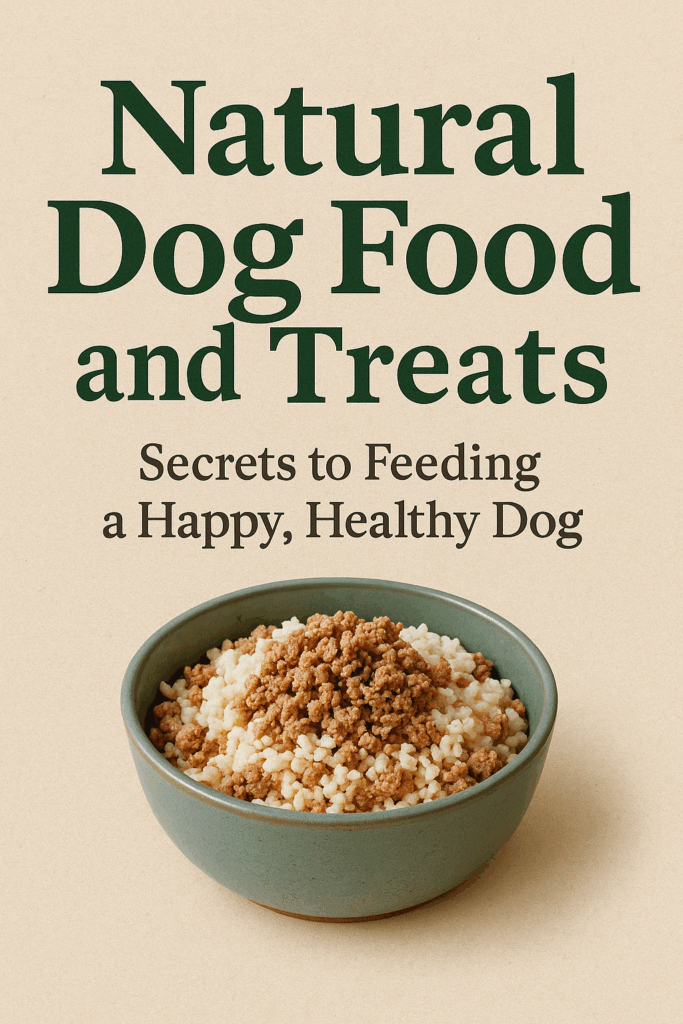 Natural Dog Food and Treats